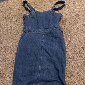 Universal Thread Blue Denim Overalls